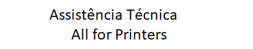 Assistência Técnica - All for Printers
